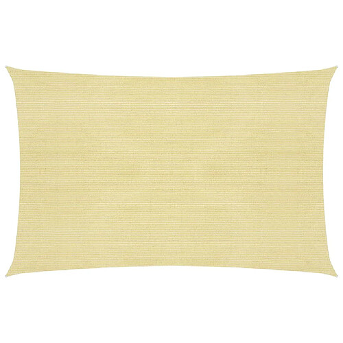 ComfortXL Voile D'ombrage 160 G/m² Beige 2x3 M Pehd