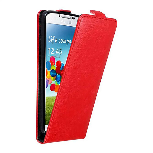 Cadorabo Coque Samsung Galaxy S4 Etui en Rouge