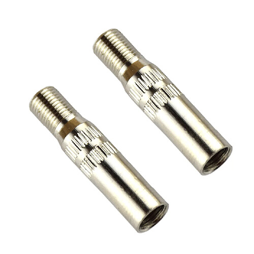 2x Pneu Valve Soupape Extension Adaptateur Capuchon Voiture Moto Vélo 39mm