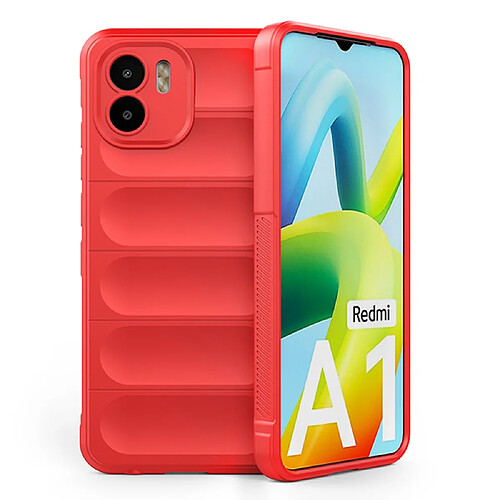 Coque en TPU anti-empreintes digitales pour votre Xiaomi Redmi A1 4G - rouge