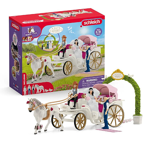 Schleich La calèche des mariés