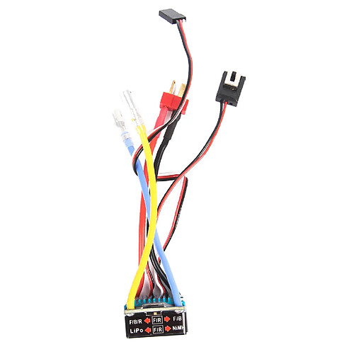 160A Brushless ESC Contrôleur de Vitesse Électrique avec 5V 1A BEC pour 1/8 1/10 RC Voiture Piste