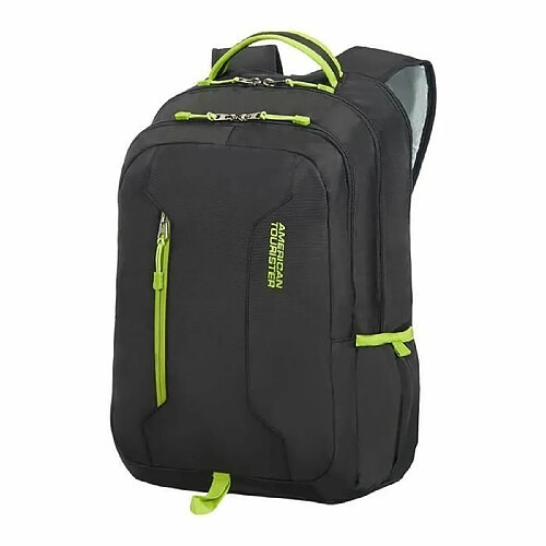 American Tourister Urban Groove UG4 Sac à Dos, 47 cm, 27 L, Noir/Lime Green