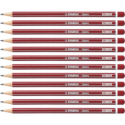 STABILO Crayon graphite Opéra, hexagonal, dureté: HB ()