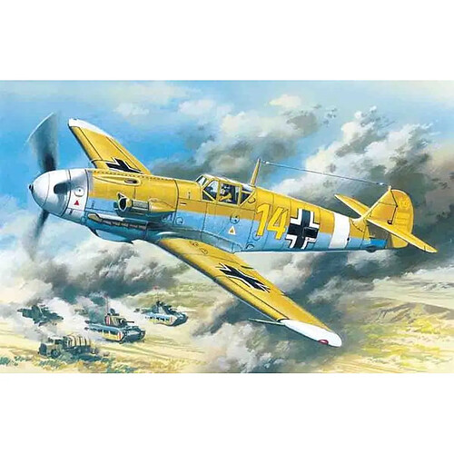 Messerschmitt Bf 109F-4Z/Trop - 1:48e - ICM