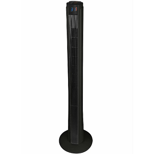 Syntrox Germany ventilateur colonne avec minuteur et fonction oscillation 50W noir