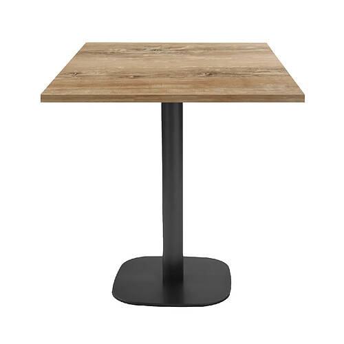 Restootab Table 70x70cm - modèle Round chêne slovène