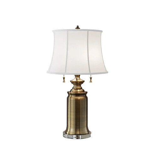 Elstead Lighting Lampe de table Stateroom Acier Bali Laiton