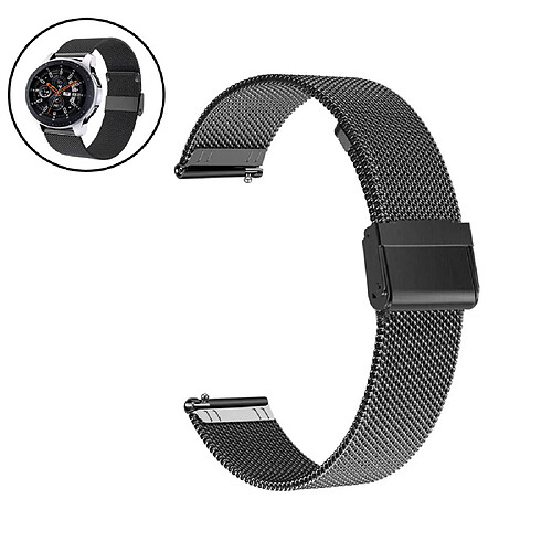 Bracelet de remplacement en acier inoxydable or rose de 42 mm compatible avec la montre Samsung Galaxy