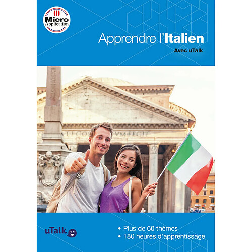 Micro Application Apprendre l'Italien 2024 - Licence 6 mois - 1 utilisateur - A télécharger