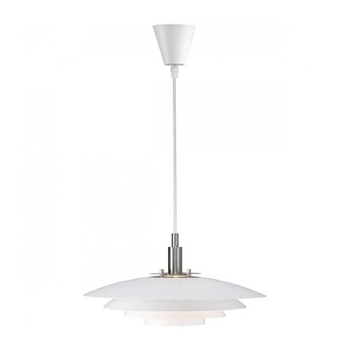 Luminaire Center Suspension blanche BRETAGNE 17 Cm