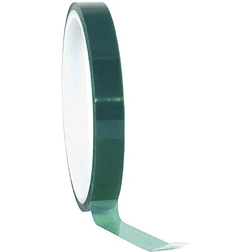 Ruban adhésif TOOLCRAFT 291B12L66C vert (L x l) 66 m x 12 mm silicone 1 rouleau(x)