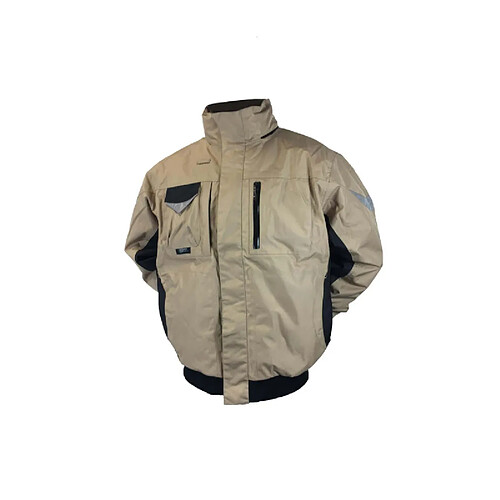 Blouson COFRA Iceberg - beige et noir - Taille 54