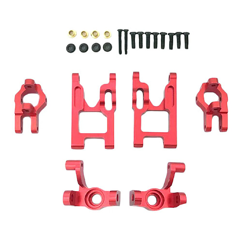 Bras De Suspension En Métal Pièces De Direction Adaptées Pour WLtoys 12428 12423 Rouge