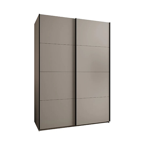 Abiks Meble Armoire à portes battantes Lux 1 245,5/170/64 2 portes