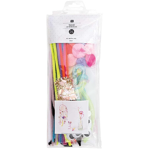 Set de bricolage Girly - 100 pcs