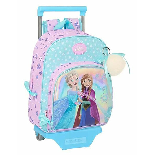 Cartable Frozen Cool days Bleu ciel 28 x 34 x 10 cm