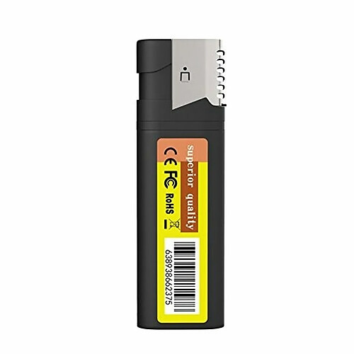 Totalcadeau Briquet avec camera espion Full HD 1080P et mouchard