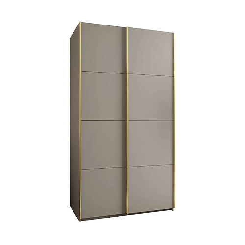 Abiks Meble Armoire à portes battantes Lux 1 245,5/140/64 2 portes