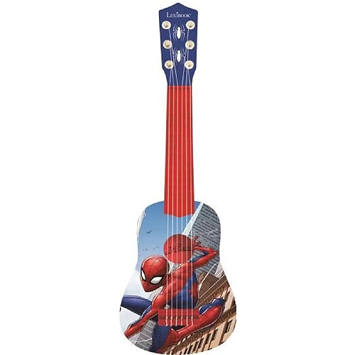 Lexibook - Ma Premiere Guitare Spider-Man - 53cm - Guide d'apprentissage inclus