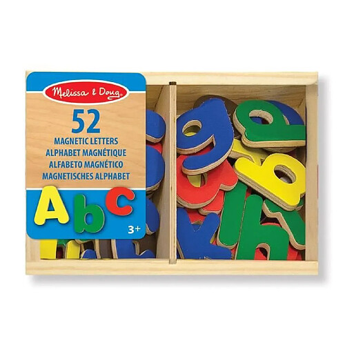 Melissa & Doug MELISSA + DOUG - 52 Aimants Alphabet En Bois