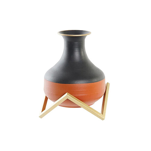 Vase DKD Home Decor Métal Multicouleur Moderne (20 x 20 x 23 cm)