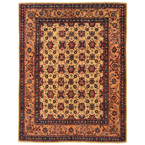 Vidal Tapis de laine 216x162 beige Kashkuli