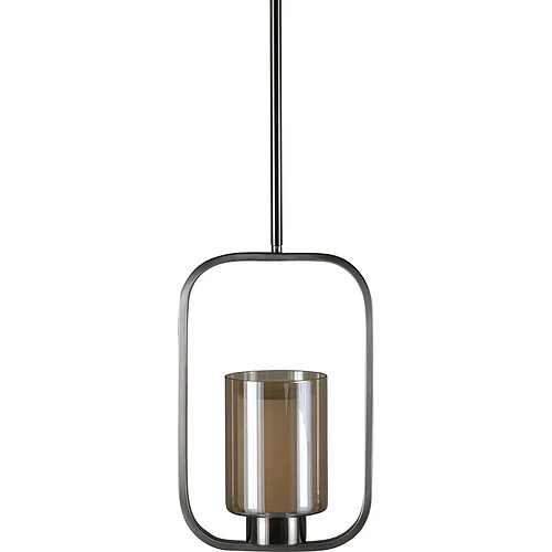 Venture Home Suspension en acier et verre Aludra 22 x 12 x 34 cm.