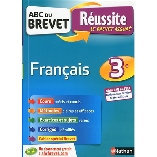 Français 3e : nouveau brevet · Occasion