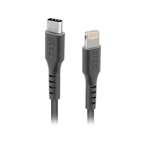 Sbs Câble USB Lightning - Type C, 1m, noir