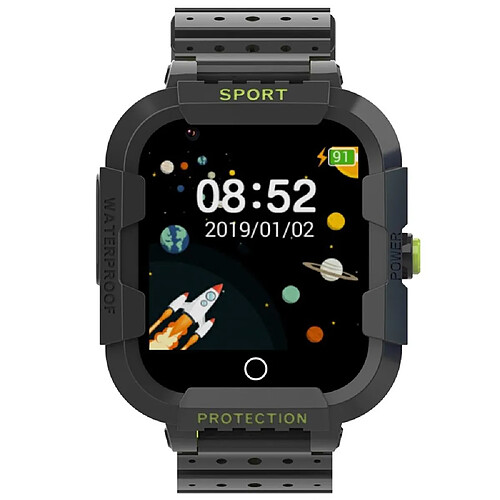 Yonis Montre Enfant GPS 4G Étanche SOS Multilingue