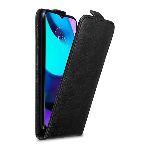 Cadorabo Coque Motorola MOTO E20 / E30 / E40 Etui en Noir