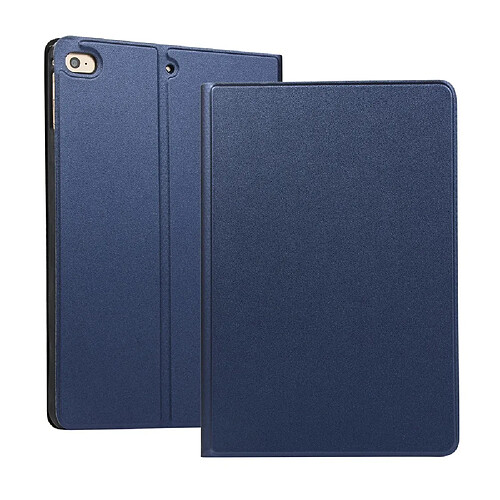 Etui en PU avec support bleu foncé pour votre Apple iPad Mini (2019) 7.9 pouces/mini 4