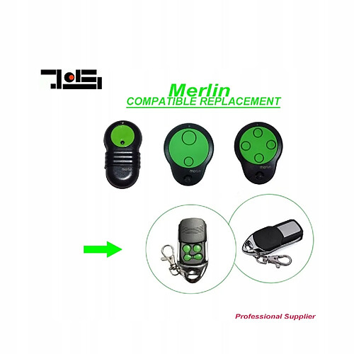 GUPBOO Télécommande Universelle de Rechange ia télécommande pour porte de garage Merlin M842/M832/M844