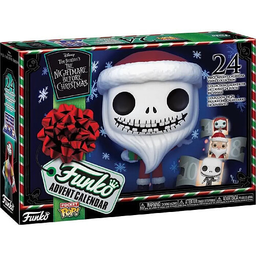 Calendrier de l'Avent : Funko Pocket Pop! The Nightmare Before Christmas (TNBC)