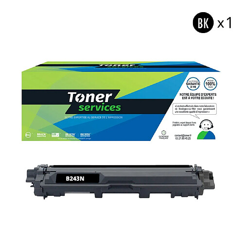 TONER SERVICES Compatible Brother TN243 Toner Noir TN243BK