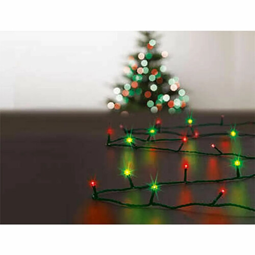 Guirlande de Noël Extérieur 100 Led 8F Multicolore - FEERIC CHRISTMAS