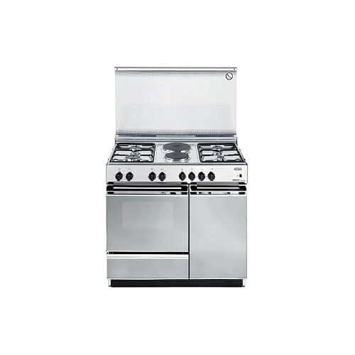 DeLonghi SEX 8542 N ED Cuisinière à Gaz 1500W Boutons Rotatifs Acier Inoxydable