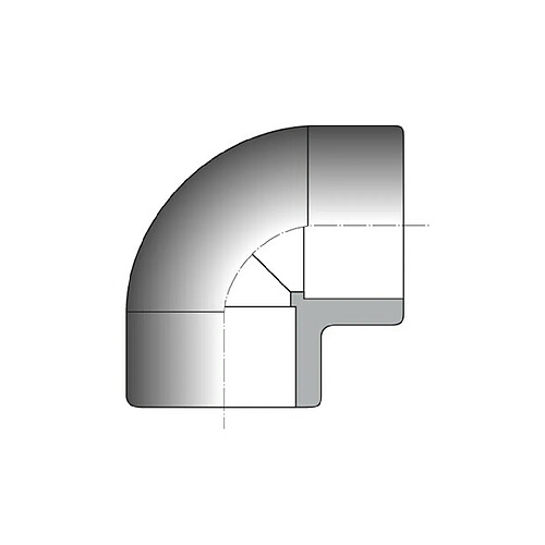 FITT Coude 90° femelle Ø32 - 16 bars