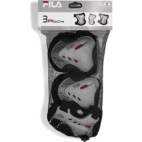 Protections articulaires contre les chutes Fila Bk Blanc 29-32