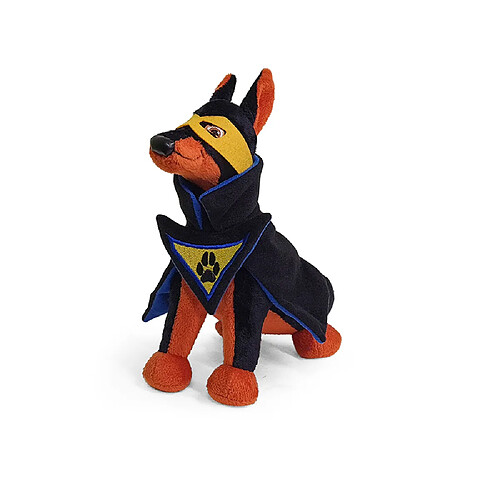 WP Merchandise - Peluche super-héros ukrainien Doberman