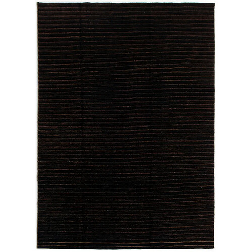 Vidal Tapis de laine 290x211 noir Juma