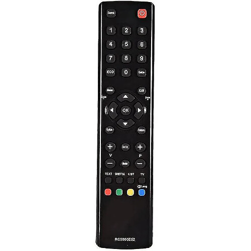 Remote Cuifati pour TCL, télécommande de remplacement, télécommande universelle Universal TV