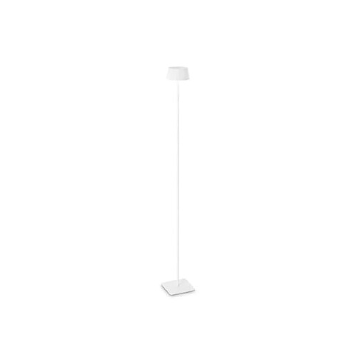 Ideal Lux Borne de jardin Pure Métal Blanc