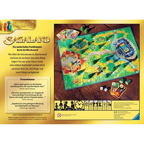 Ravensburger - 26424 - Jeu de stratégie "Sagaland"