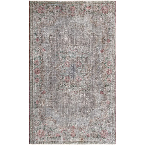 Vidal Tapis de laine 307x185 gris Ultra Vintage