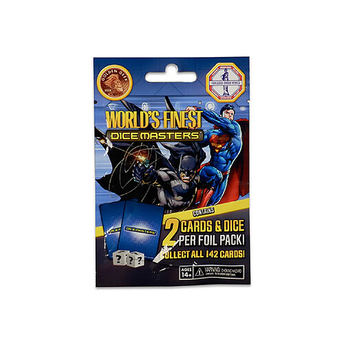 Wizkids Jeux de société - Dice Masters Vf: 1 Booster World's Finest