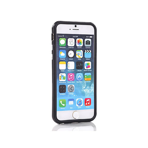 COQUEDISCOUNT Bumper noir pour Apple iPhone 6 4.7""