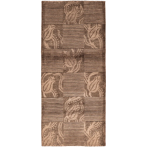 Vidal Tapis de couloir en laine 201x86 brun Darya