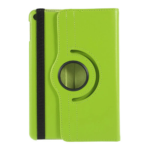 Etui en PU litchi avec support vert pour votre Apple iPad mini (2019) 7.9 pouces